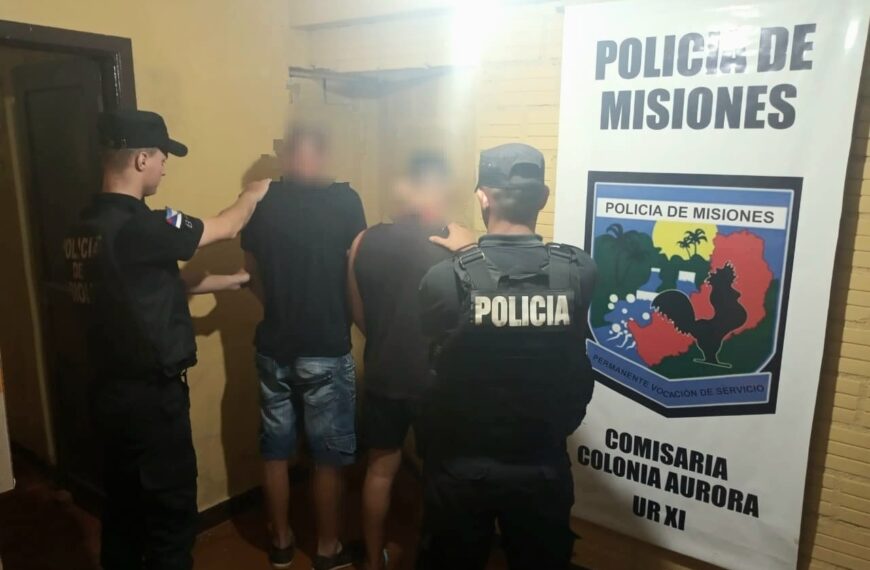 Detuvieron a otros dos integrantes del grupo que amenazaba por redes sociales a vecinos de Colonia Aurora
