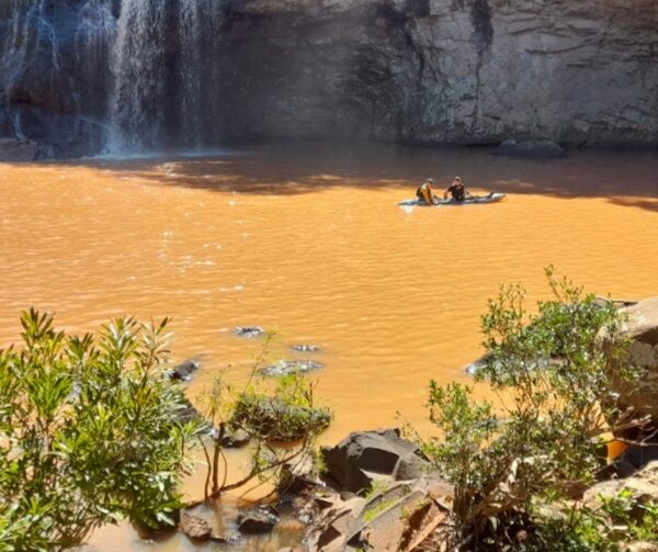 Encontraron el cuerpo del turista que se ahogó en el Salto Golondrinas de San Vicente