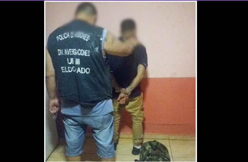 Ingresó a la casa de su hermana, la amenazó de muerte daño, robó un celular y fue detenido