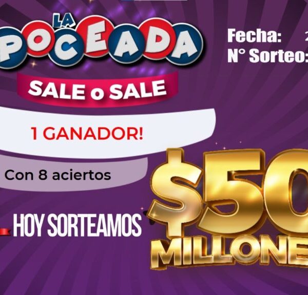 Los 50 millones de la Poceada Especial se fueron a Garupá