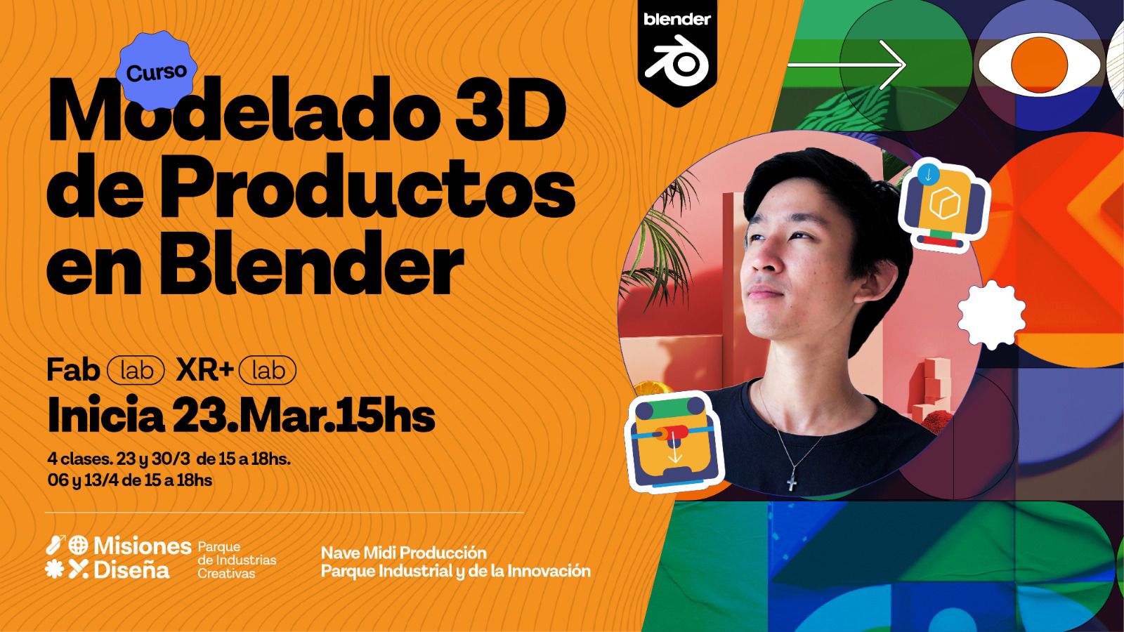 Misiones Diseña abrió inscripciones al curso de modelado 3D