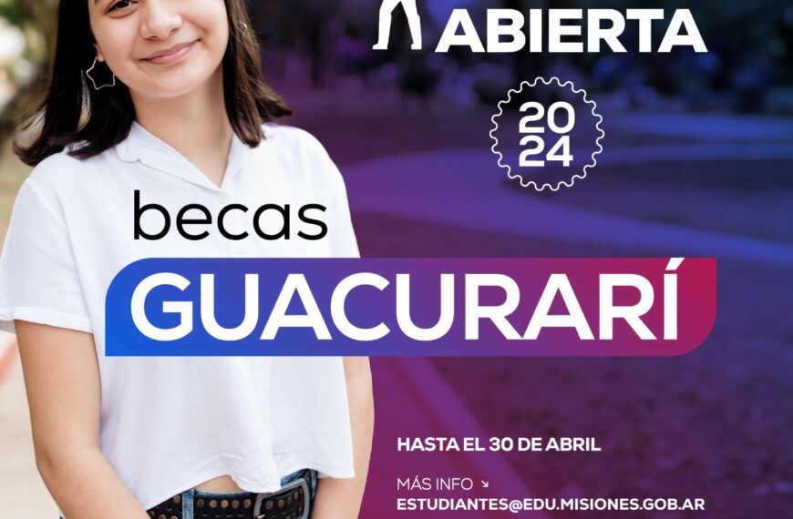 Passalacqua anunció una nueva convocatoria para la Beca Andrés Guacurarí