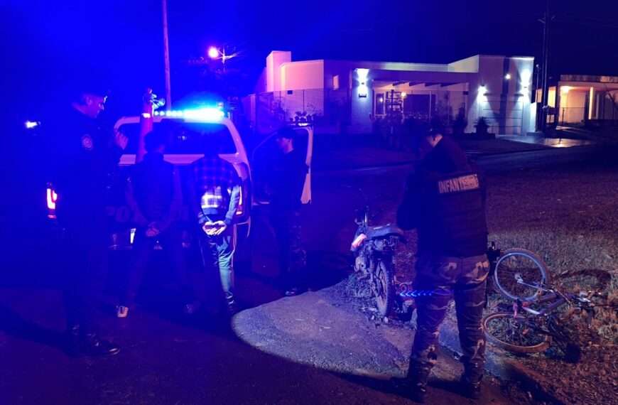 Patrullamientos preventivos policiales terminaron con robos frustrados y detenidos
