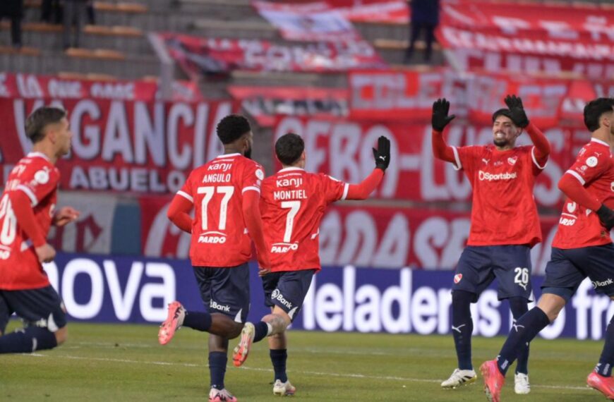 Copa Argentina: Independiente ganó sobre el final y avanzó de ronda