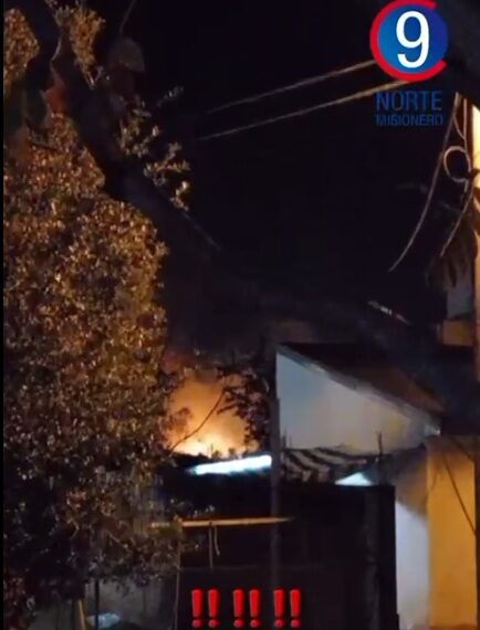 Dos focos ígneos obligaron la intervención de bomberos voluntarios (Con video)