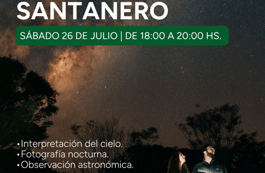 Un atardecer para admirar el cielo en Santa Ana