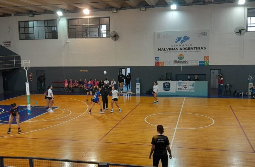 Comenzó a disputarse el Campeonato Argentino de Cestoball en Eldorado