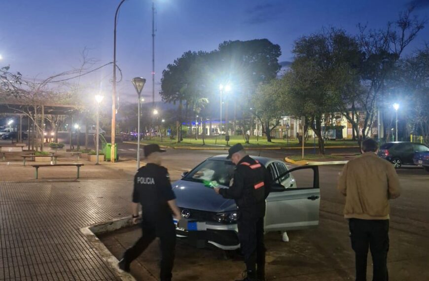 San Vicente: manejaba alcoholizado y terminó detenido