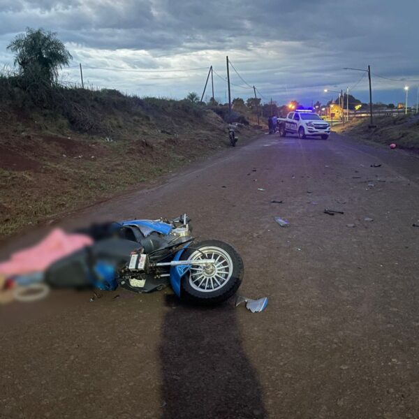 Siniestro fatal en Apóstoles: Un fallecido