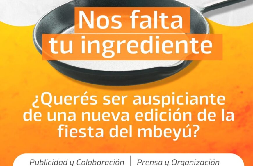 Se viene las 4° edición de la Fiesta de Mbeyú