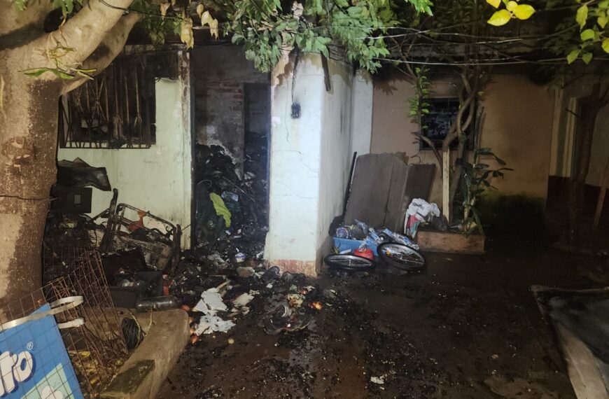 Posadas: Identificaron al hombre fallecido durante el incendio