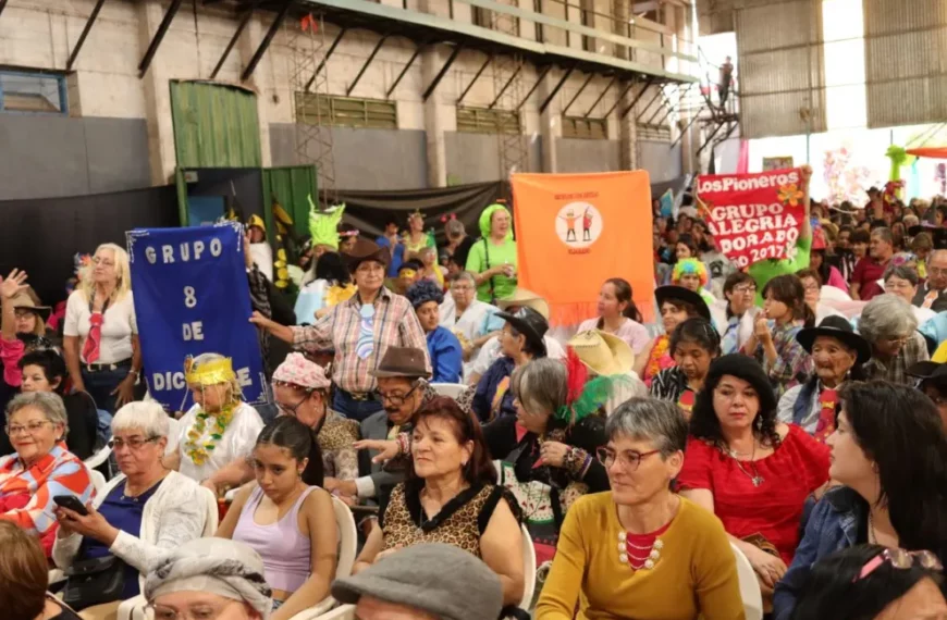 La tercera edición del Abuelazo Provincial se desarrolló en Eldorado con un centenar de participantes