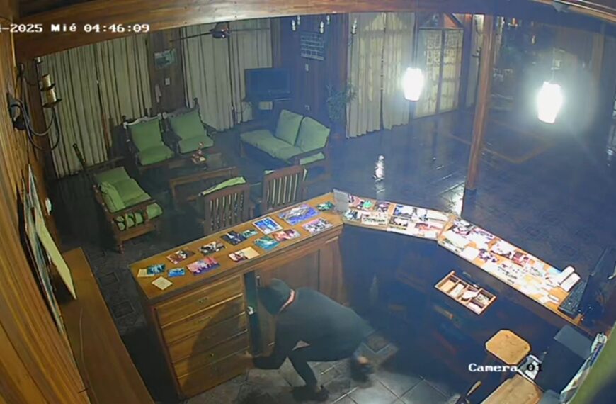Eldorado: Trascendieron filmaciones de un robo a un hotel