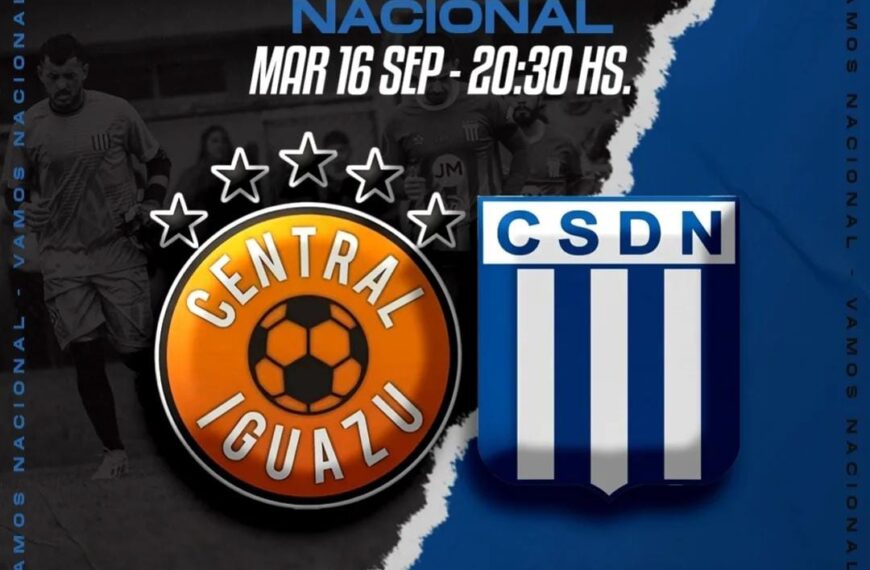 Nacional visita a Central Iguazú para abrir la serie de cuartos de torneo Provincial