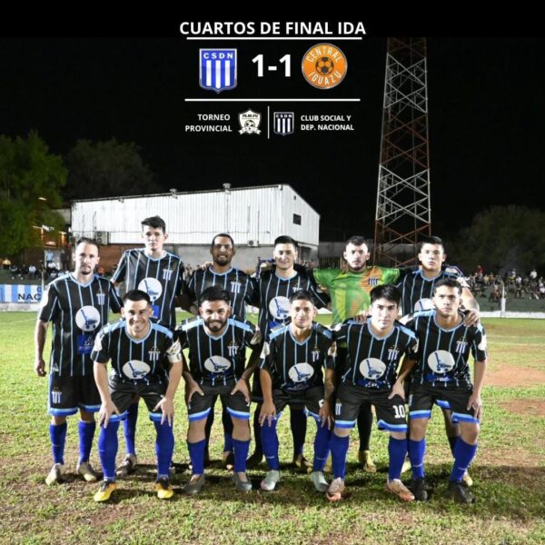 Nacional empató en Iguazú y define de local 