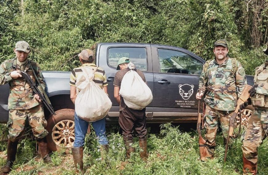 Misiones incrementó casi un 20% los operativos de guardaparques contra la caza y pesca furtiva en el primer semestre del año
