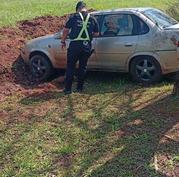Despiste vehicular en Montecarlo