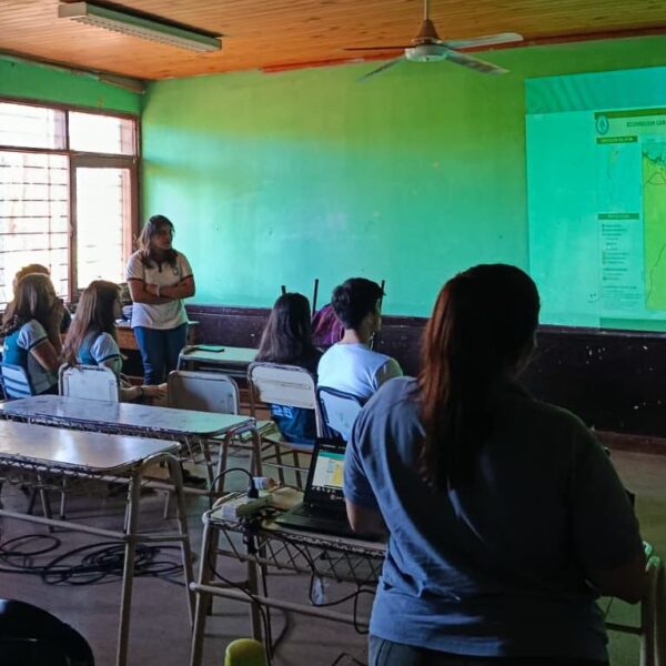 Estudiantes de Santa Ana participaron de la segunda jornada del proyecto “Yo conozco el Parque Federal Campo San Juan”