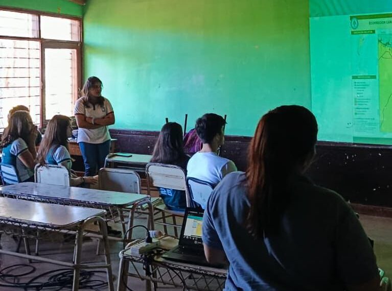 Estudiantes de Santa Ana participaron de la segunda jornada del proyecto “Yo conozco el Parque Federal Campo San Juan”