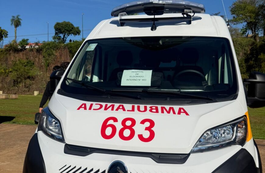 Eldorado celebró, y agradeció, por la nueva ambulancia de alta complejidad para el Hospital SAMIC (Con videos)