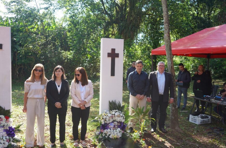 Por pronóstico de lluvias, adelantan el acto de Homenaje al Fundador de Eldorado