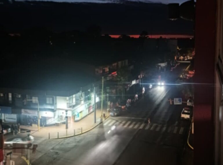 Eldorado sufrió varios cortes de luz