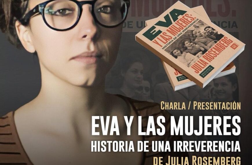 Julia Rosemberg en el Salón Cultural Eibl este viernes 14 de noviembre