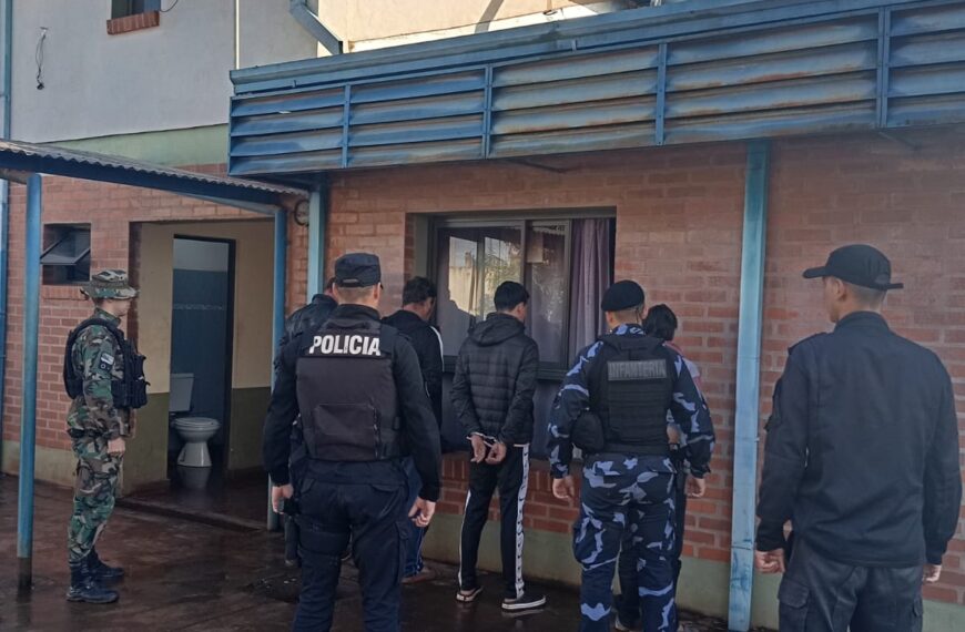 Intentaron usurpar un lote en Mado: cuatro detenidos, vehículos secuestrados y celulares investigados