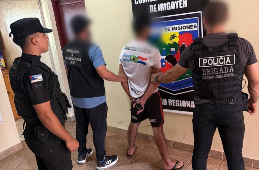 Alerta Roja de Interpol: Capturaron a un misionero buscado por un homicidio ocurrido en Brasil