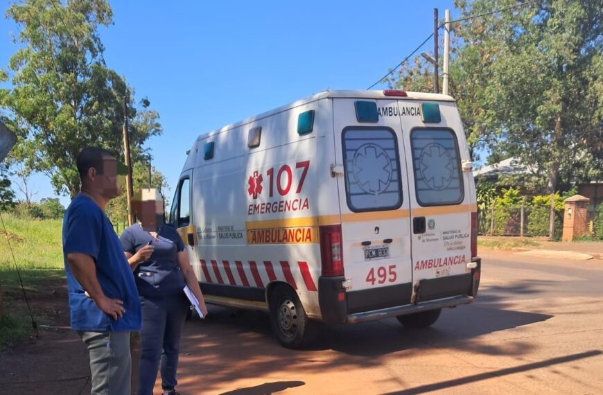 Un hombre falleció tras descompensarse en la vía pública en Posadas