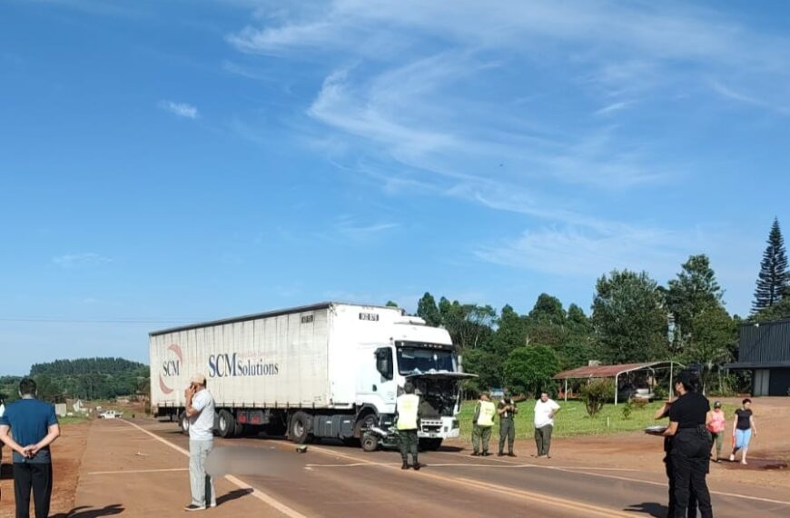 San Vicente: Un octogenario, que conducía un cuatriciclo, falleció tras ser embestido por un camión