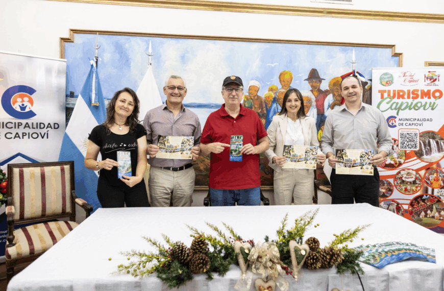 El gobernador presentó la 17ª edición de la Navidad en Capioví