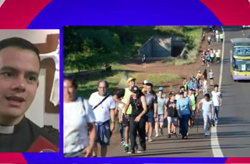 Peregrinación a Loreto: “Nos cobraron un impuesto para transitar por una ruta totalmente abandonada por el Estado Nacional”