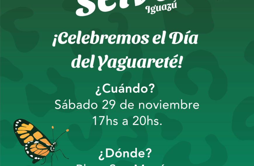 “Somos la Selva”: Iguazú celebra al yaguareté con un festival artístico y cultural