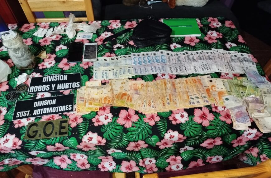 La Policía desarticuló una red barrial que distribuía droga desde una vivienda en Posadas