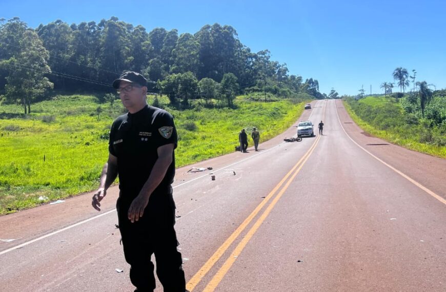 Pozo Azul: siniestro vial dejó un hombre con lesiones graves