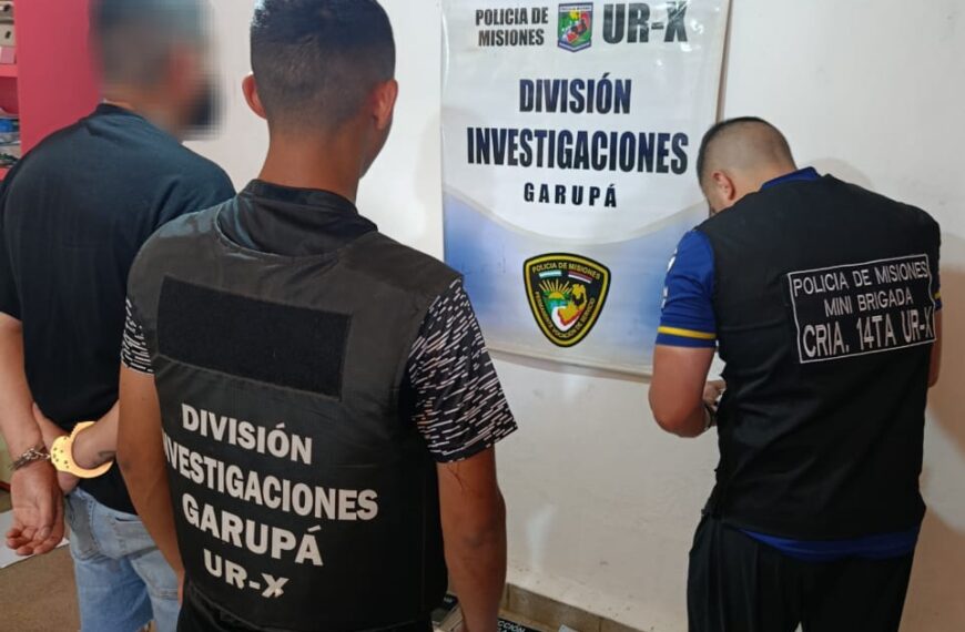 Detuvieron en Garupá al presunto cabecilla de “Las Víboras de Corrientes”