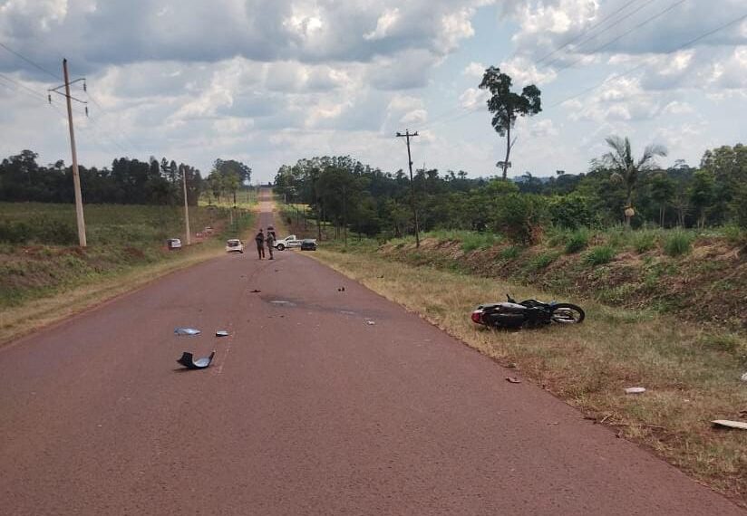 Un motociclista perdió la vida tras un siniestro vial en Comandante Andresito