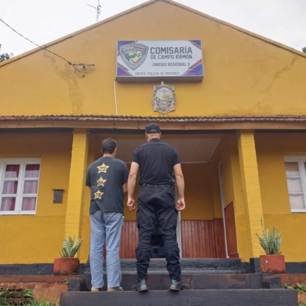 Detuvieron a un hombre por agredir a su pareja y a su hija en Campo Ramón