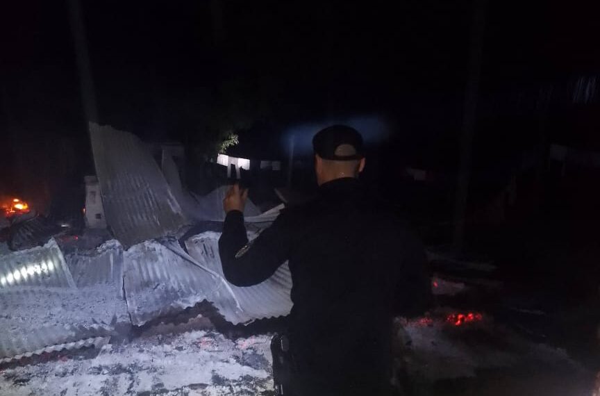 Incendio en una vivienda de Santo Pipó: No se registraron lesionados