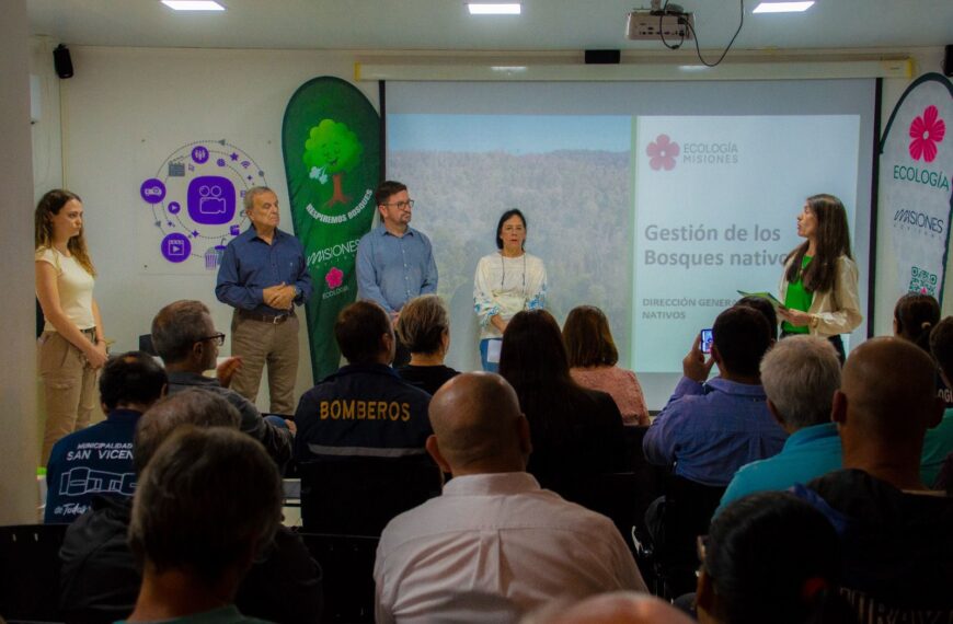 Jornada de concientización sobre el manejo sostenible de bosques nativos en San Vicente en el marco de la campaña “Respiremos Bosques”