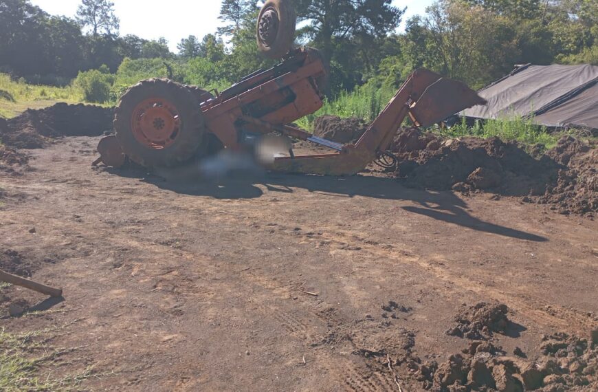Accidente laboral en la Colonia Oro Verde de Capioví: Hay un hombre fallecido