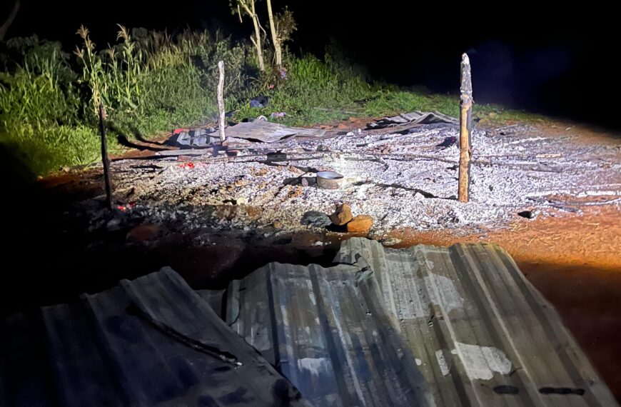 Incendio en una vivienda de San Pedro, sin heridos