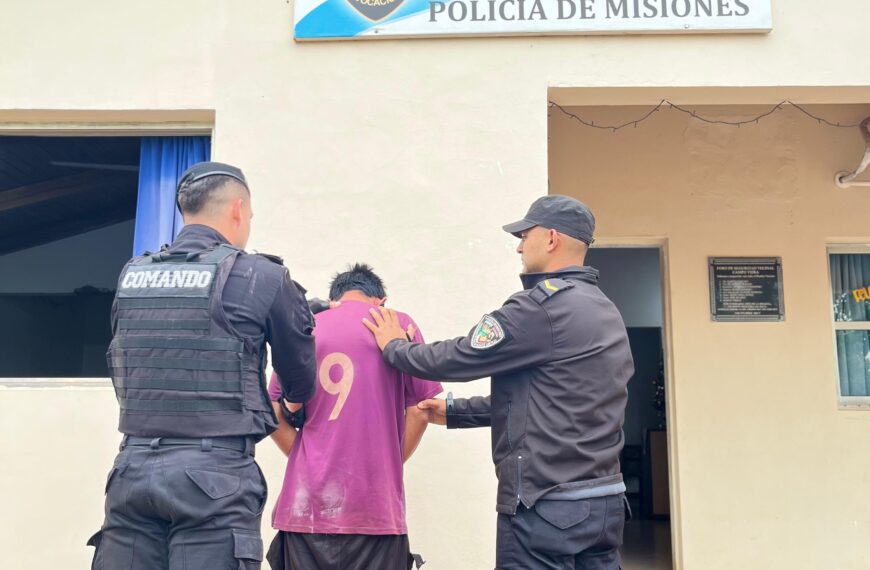 Detuvieron a un hombre acusado de maltratar a un niño de 3 años y amenazar a la Policía en Campo Viera