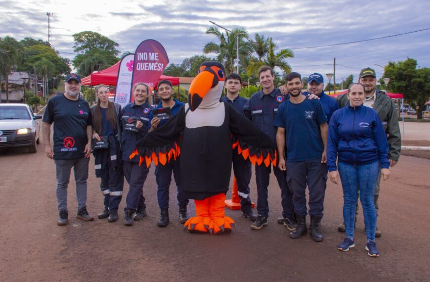 Ecología realizó la última jornada del año de prevención de las campañas “Yo Freno Por La Fauna” y “No Me Quemés” en el norte de la provincia