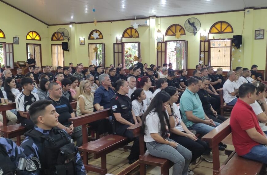 Se realizó una misa acción de gracia recordando el año del fallecimiento del Sargento  Mauricio Miñarro, fuerte pedido de justicia de la familia