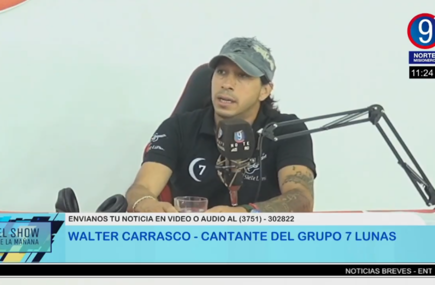 Siete Lunas elige Misiones para presentar su nuevo material y visitó C9NM para hablar del disco que se viene