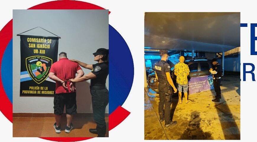 Dos automovilistas alcoholizados fueron demorados tras siniestros viales en San Ignacio y El Soberbio