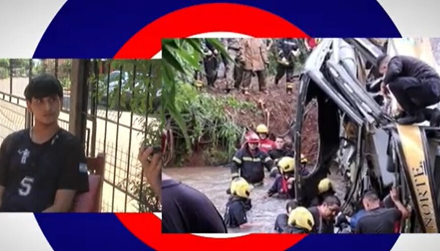 Tragedia de Campo Viera: Uno de los sobrevivientes recibió una emotiva visita