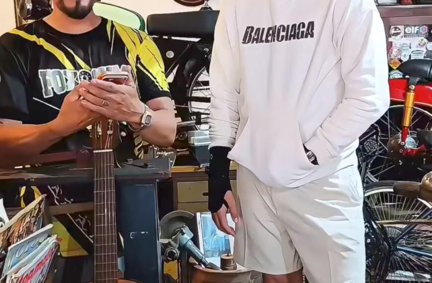 Lucas Ocampo visitó el Museo de Motos – Biciclos de Eldorado 